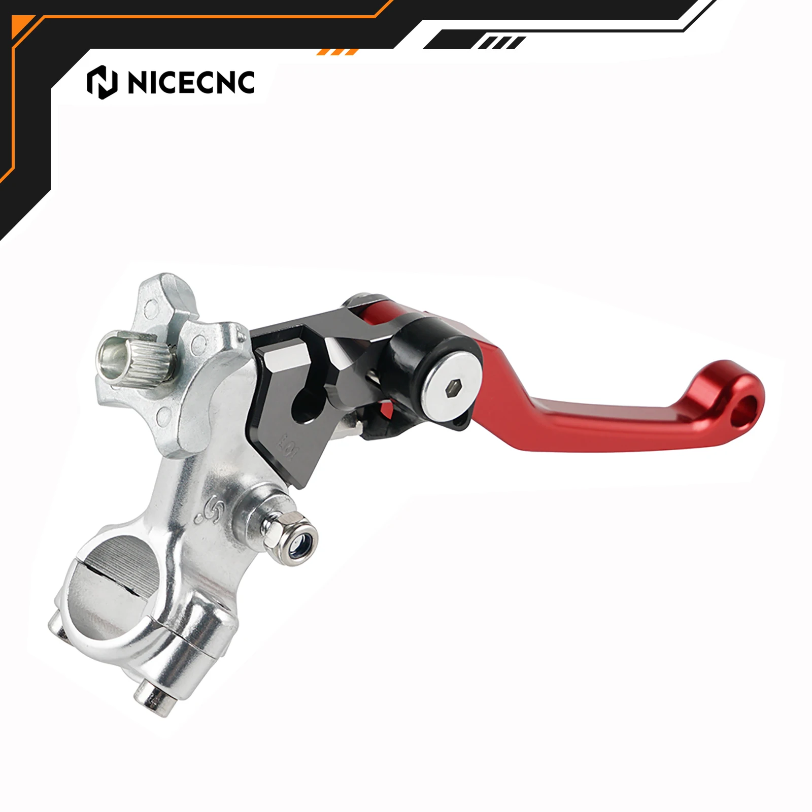 

NICECNC For Honda XR650R 2000-2007 CR125R CR250R 1996-2003 CR85R CRF150R CRF450R CR500R CRM250R Clutch Lever Handlebar Perch