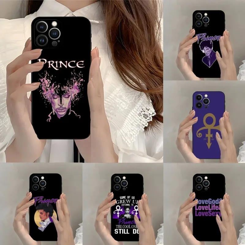 Prince Rogers Nelson Purple Phone Case For Iphone 12ProMax 11 13 14 Pro Xs Max Mini Xr X 7 8 6 6s Plus Fundas Coque