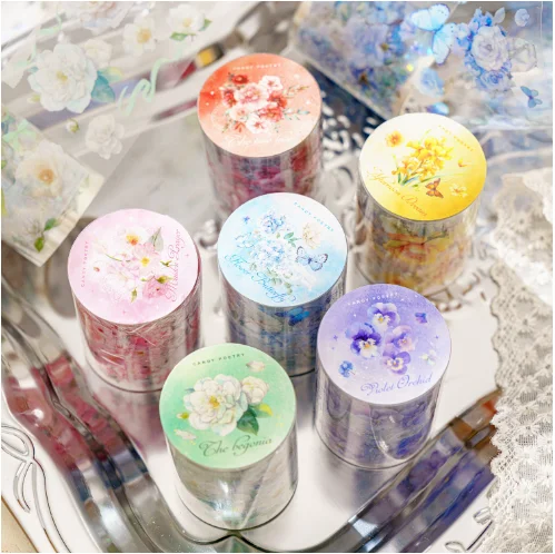 

10pcs DIY Decoration Adhesive Tapes Japanese elegant rhyme Washi Tapes Masking Tapes stickers stationery