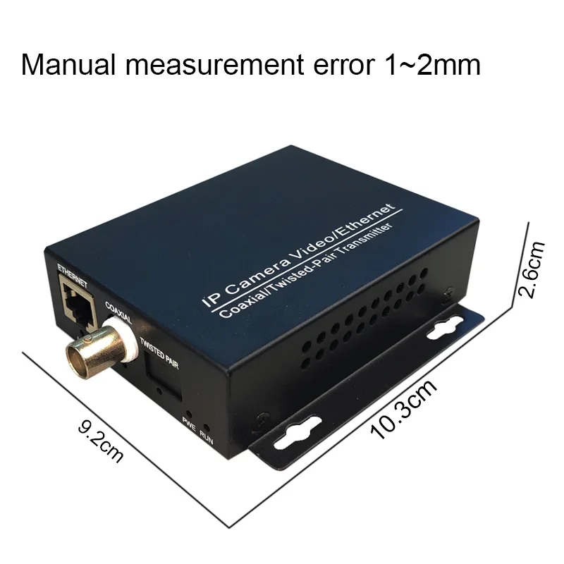 1 channel IP Coaxial Extender/Converter Eoc Ethernet Over Coax