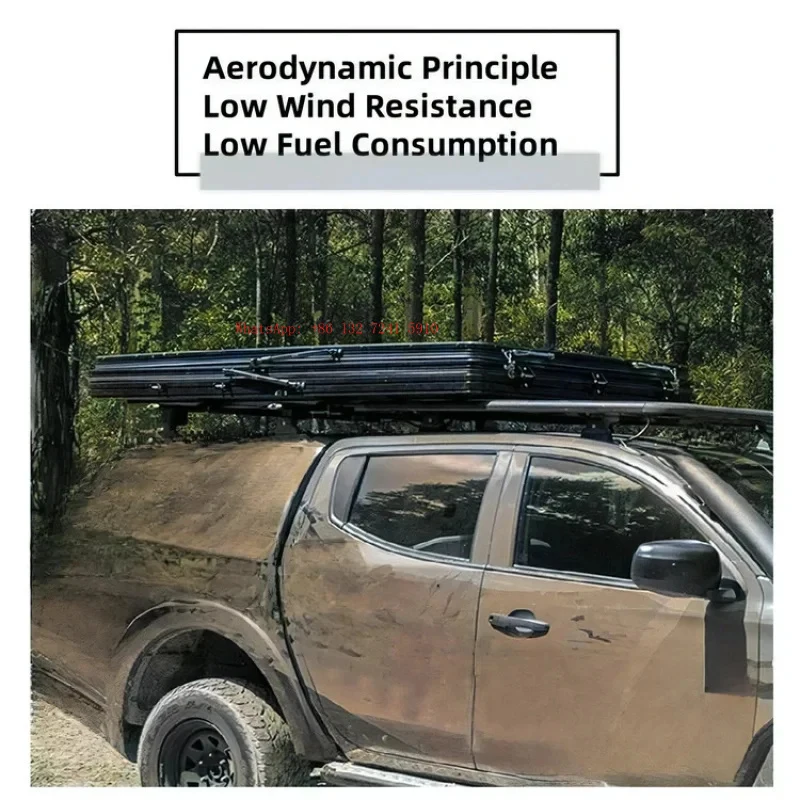 

Heavy Duty Aluminum Z Shape Hard Shell Roof Top Tent for 4x4 Offroad Camping Hongsheng Products
