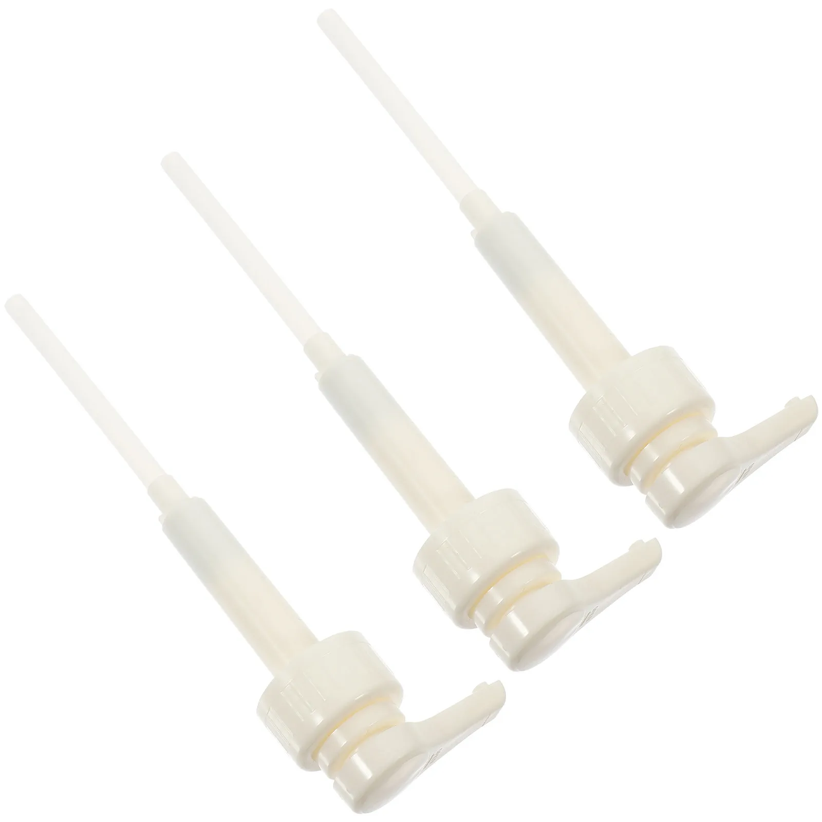 

3Pcs Dispensing Pump Syrup Press High-Grade Plastic Lotion Shampoo Conditioner Pump Head Replacement for Bottle Gallon Jug