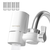 Faucet Tap Water Filter Purifier System, Reduces Lead, Chlorine & Bad Taste NSF Certified 320-Gallon Kitchen