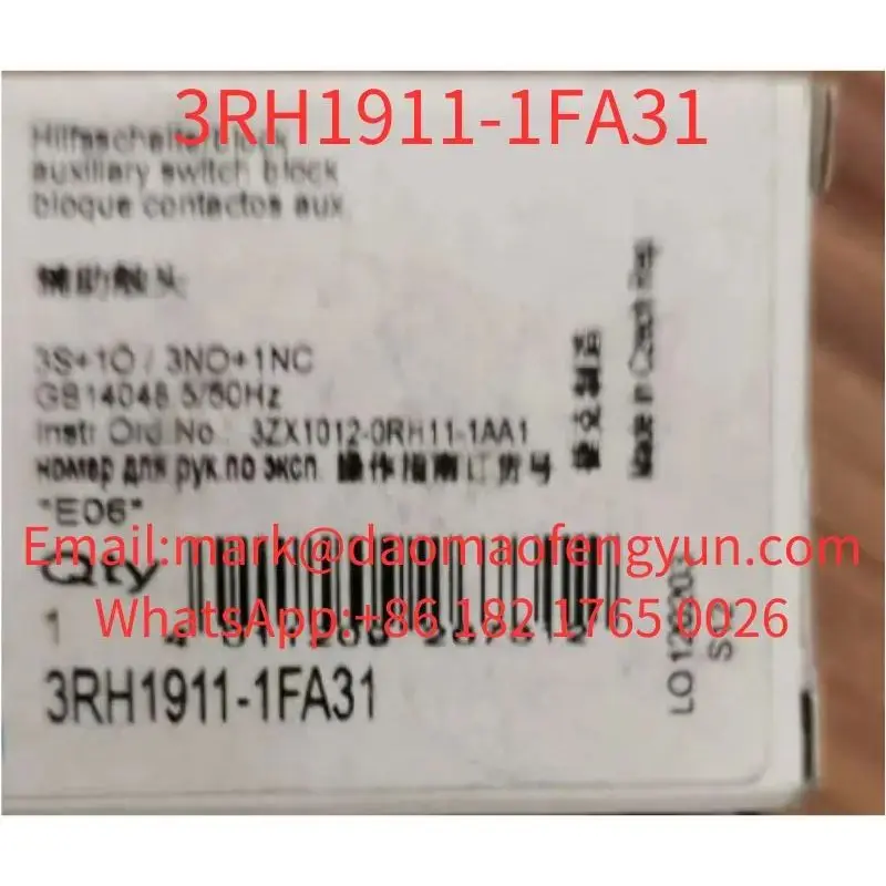 

3RH1911-1FA31 Brand New Auxiliary switch block