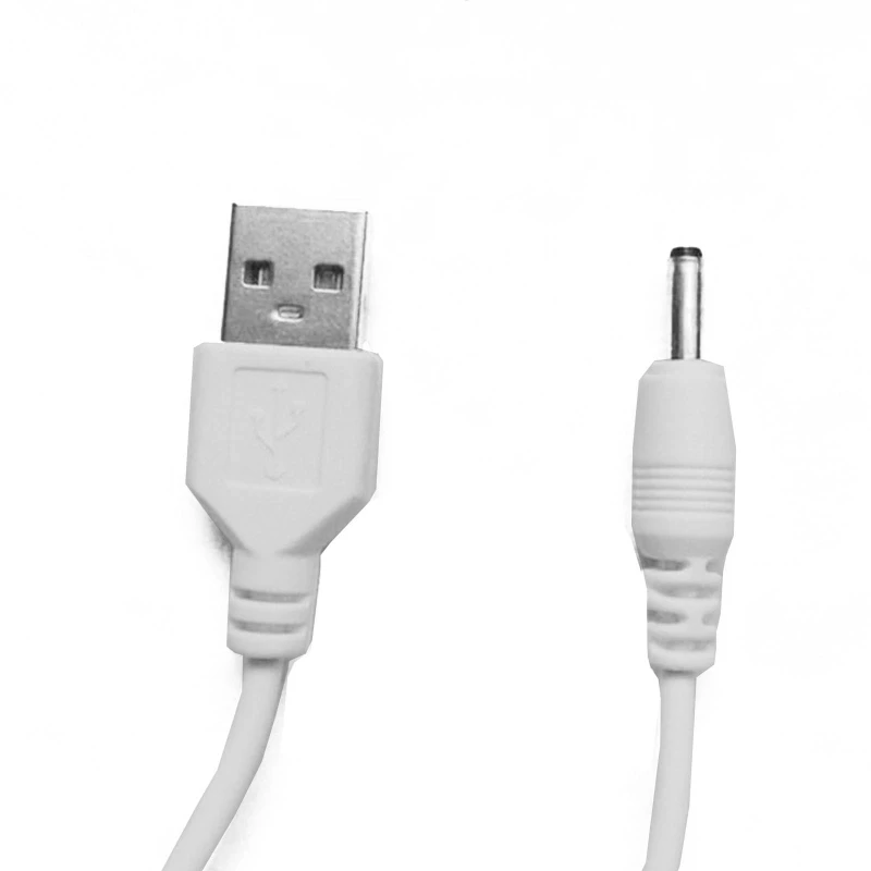 USB to for Dc 3.5mm Plug Charging Cord Universal for Dc Power Cable for Desk Lamps, Small Fans, Power Banks Fast Conduct