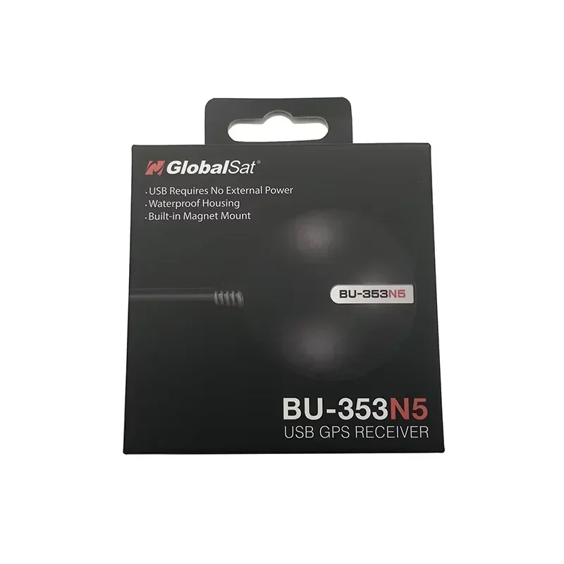 Récepteur GPS USB GlobalSat étanche BU-353N5, g-mouse BU353N5, remplacement BU-353S4 MediaTek AG3335MN GPS GLONASS BDS QZS SBAS