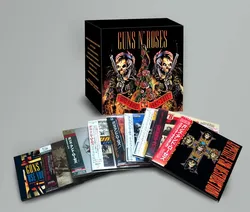 Heavy metal Rock Guns N Roses Axl Rose Music CD Greatest Hits Album 9pcs Music Record +2DVD Cosplay Walkman Car Soundtracks Box