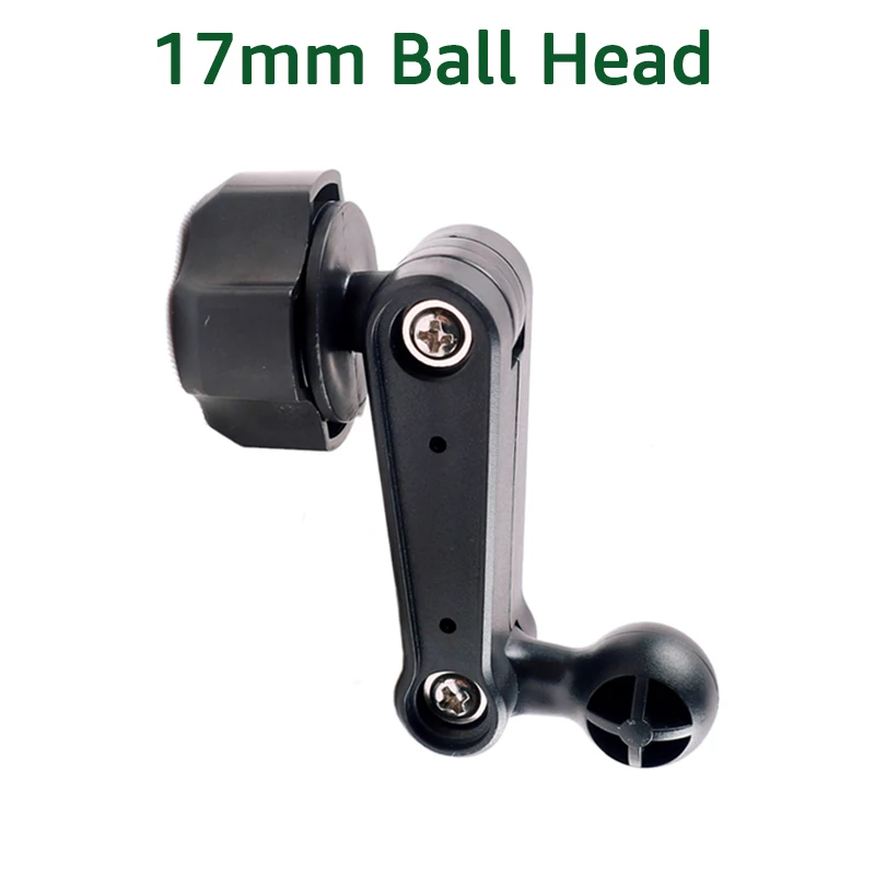 17mm Kugelkopf-Verlängerungsarm 360 Grad Drehbar Einstellbar 17mm Buchse auf Stecker Kugelverlängerungsstange für Auto-Handyhalterung – Detail 6