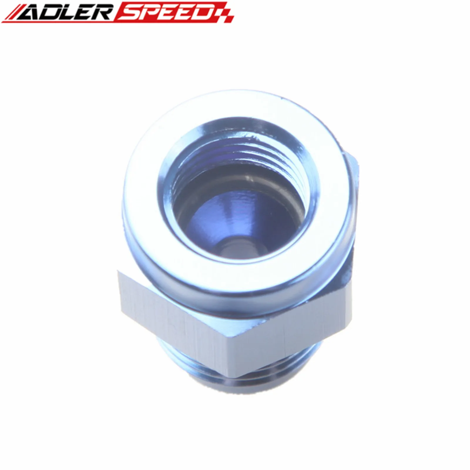 AN3 AN4 AN6 AN8 AN10 AN12 Female to Male Expander Aluminium Fitting Adapter Blue