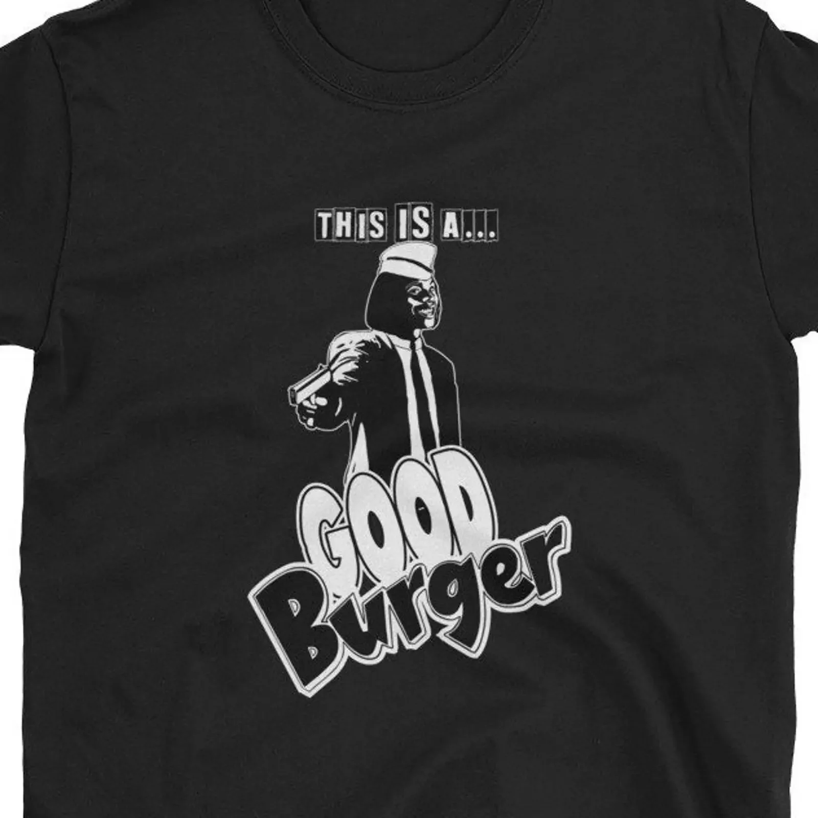 Good Burger One Tasty Pulp Fiction Parody  T Shirt vintage Washed Soft Top For Everyday Wear Stretched graphic homme Unisex