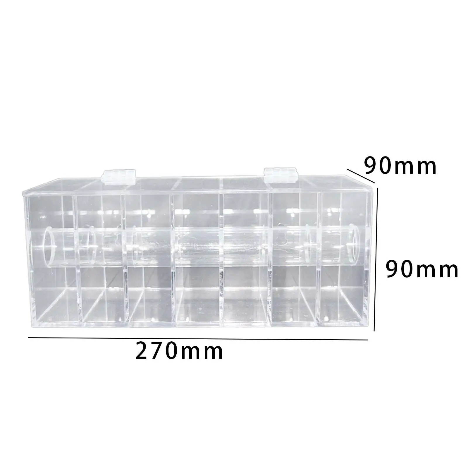 Acrylic Label Dispenser Lightweight Multipurpose Easy Installation Label Dispenser for Shop Libraries Office Household Schools