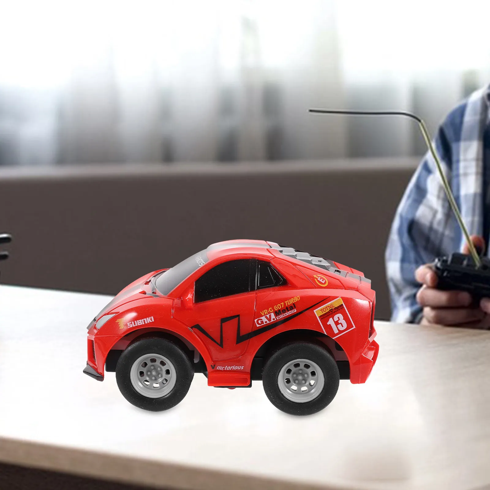 

1Set Remote -Road Car Small Sturdy Plastic Powered Kids Outdoor Wireless Rc Vehicle