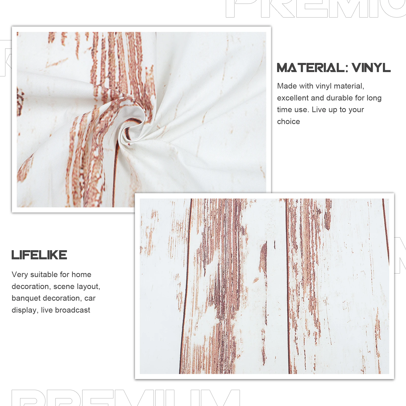 Wood Grain Background Cloth Vintage Photo Backdrop for Photography Child Rustic Wall Tapestry Curtains Tablecloths