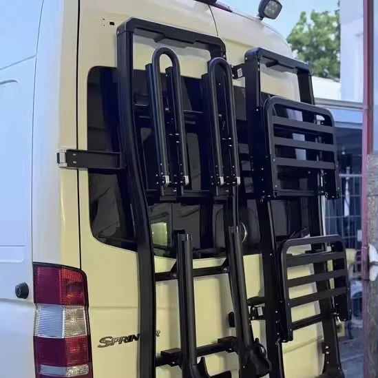 Direct Factory Sale Durable Rear Door Organizer With Ladder Back Rack Accessory For Sprinter 907 Motorhomes For Motorhomes