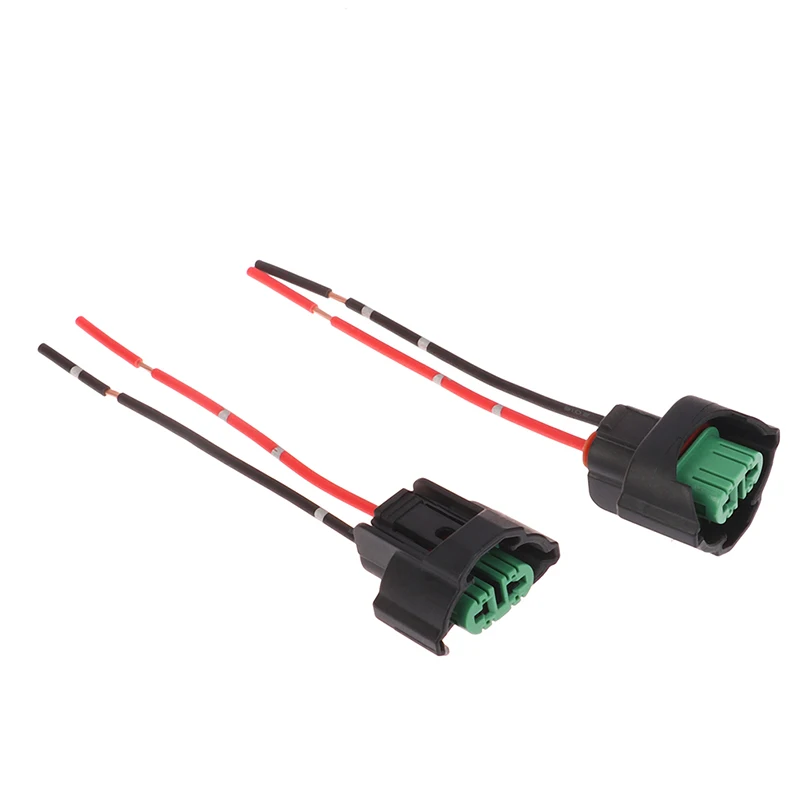 Adaptador de conector hembra H11, 2 piezas, arnés de cableado, enchufe de Cable para coche, Luz antiniebla