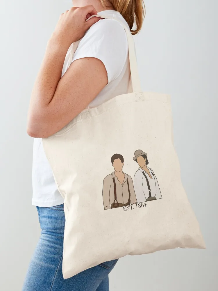 

1864 Salvatore Brothers Tote Bag canvas tote Customizable tote bag handbag Women's shopper bag