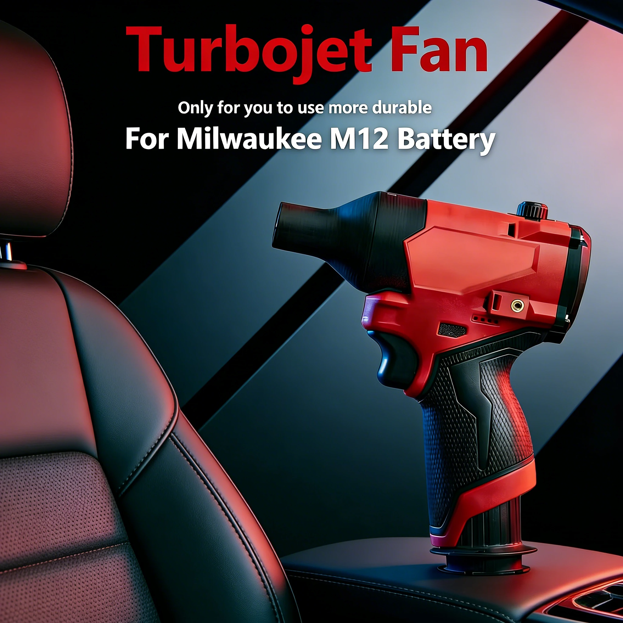 

Milwaukee M12 Turbojet Fan | Brushless Electric Blower, High-Speed Portable Air Duster for Cleaning & Drying