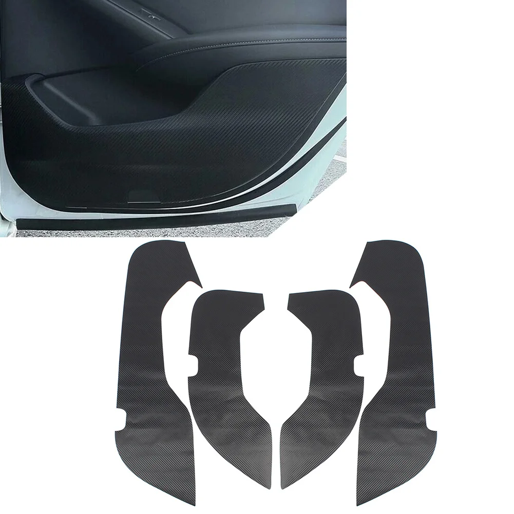 

4Pcs Car Door Anti Kick Pad Protection Cover Trims For Honda Accord 10th Generation 2018 2019 2020 2021 2022