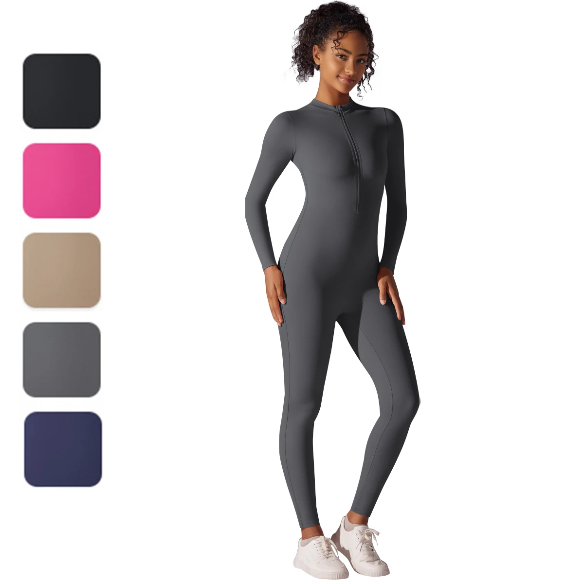 One-Piece Yoga Jumpsuit for Women - Comfortable, Stretchy & Breathable Activewear for Yoga and Fitness