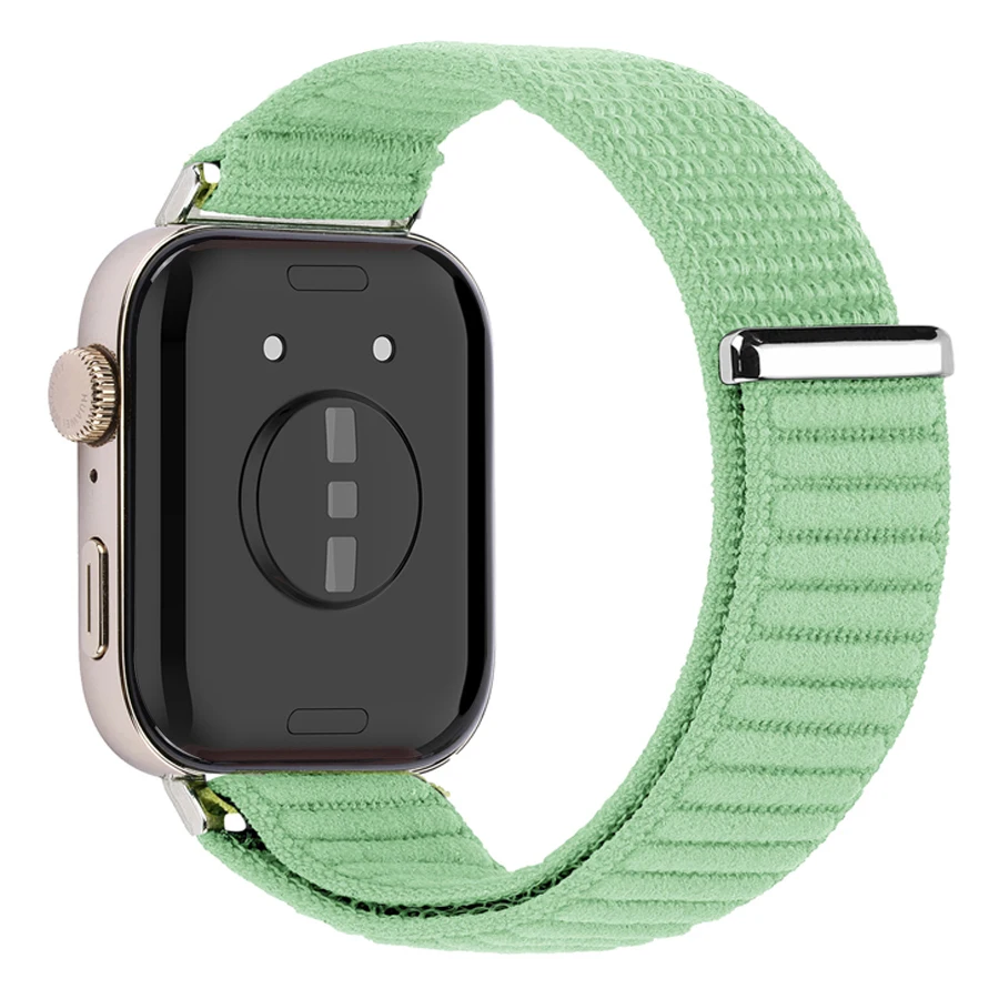 Nylon Loopband voor Huawei Watch Fit 3/4/4.5 Pro Gevlochten Ademend Bandje voor Huawei Watch Fit 3 4 5 Pro Bandje Metalen Connector