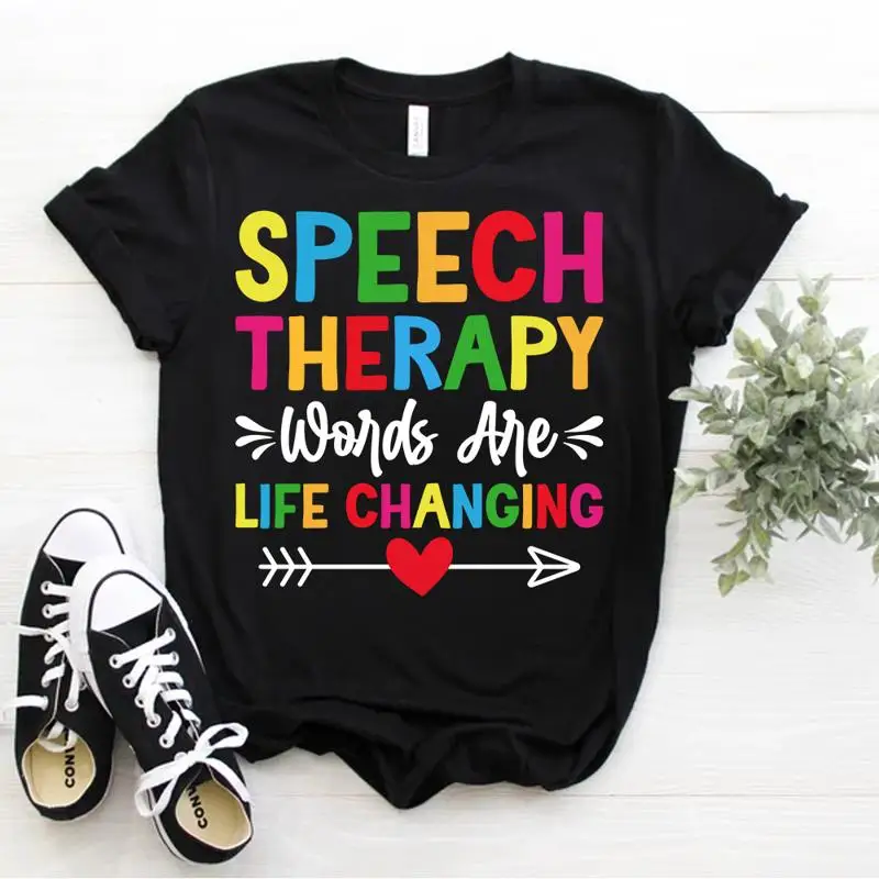Speech Therapist Language Pathologist SLP Speech Therapy T Shirt Voice Language