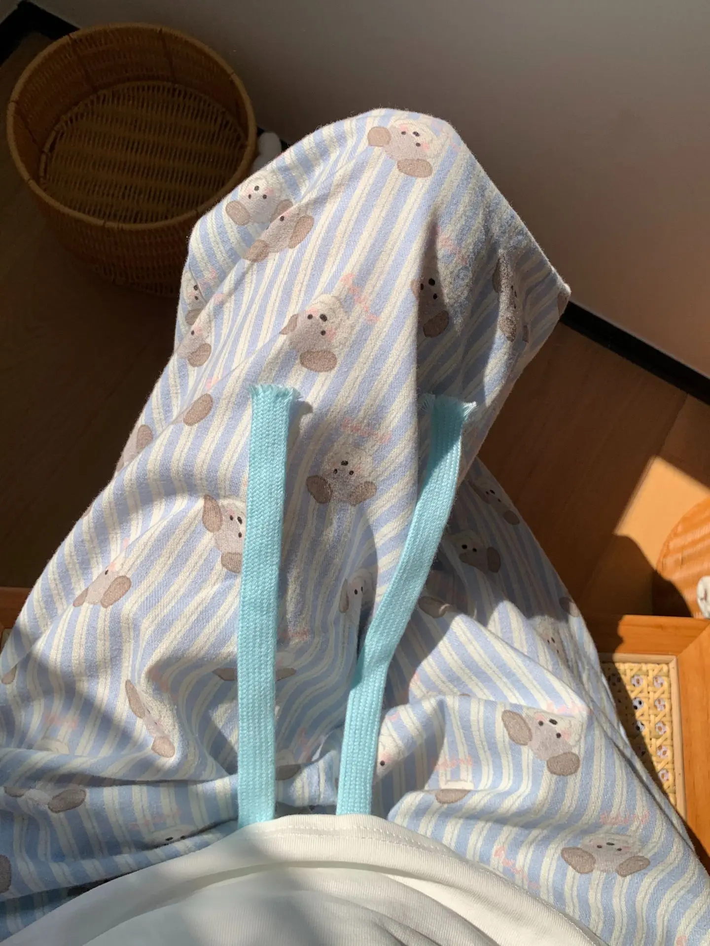 

Cute Pure Cotton Cartoon Print Sp Pants Women's Long Pants Autumn Home Leisure Comfortable Breathable Street Sle plus Size