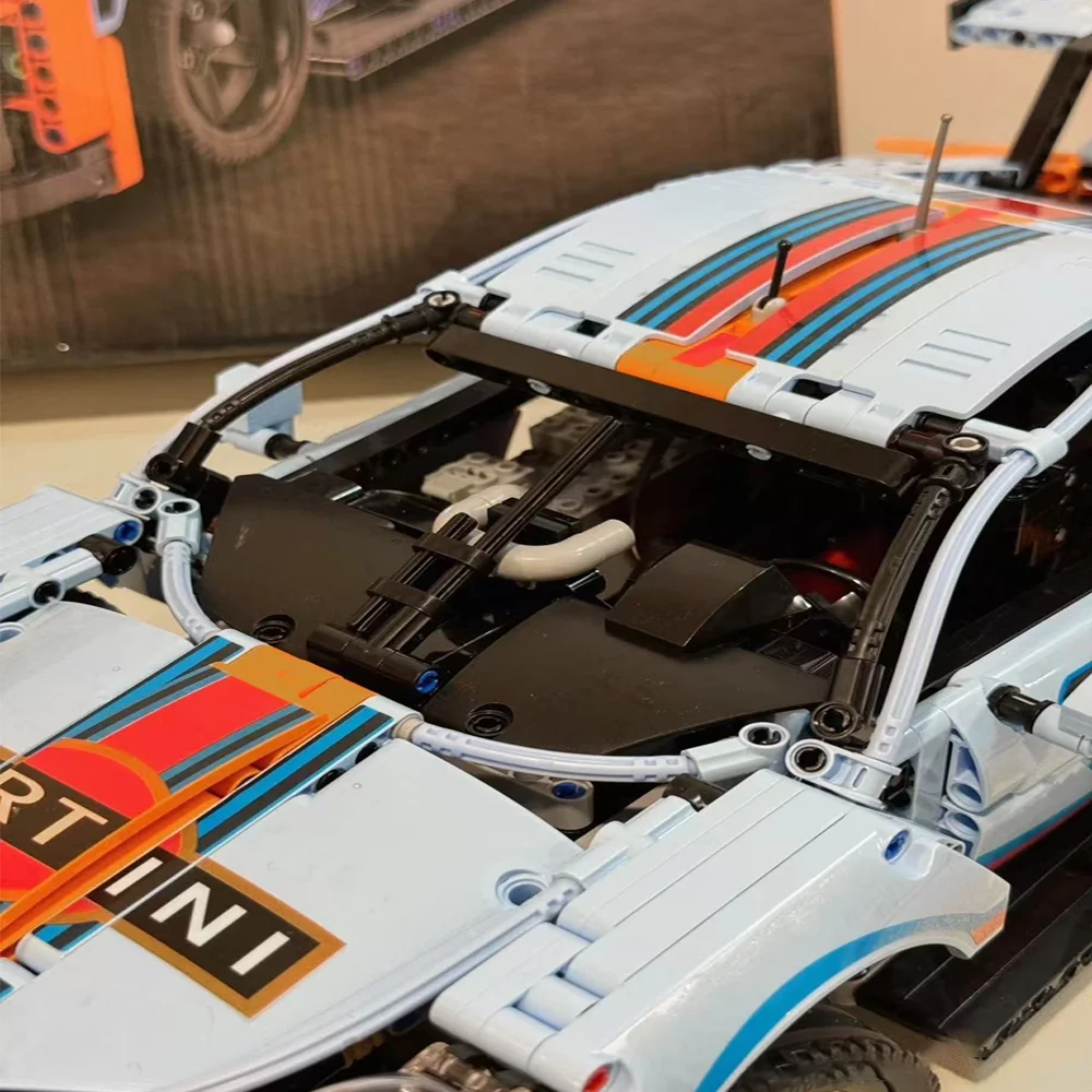 1680PCS Classic Super Racing Cars City Super Sports Car Bricks Vehicle Sets Puzzle Technical Toy For Kids Children Birthday Gift