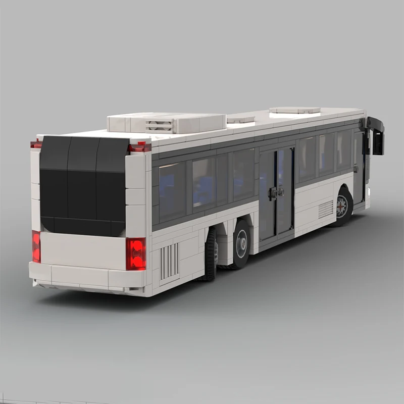 706pcs MOC Mercedesss Citaro L W O Paintjob City Traffic Model Building Blocks Christmas Gift Construction Toy Craft Creative