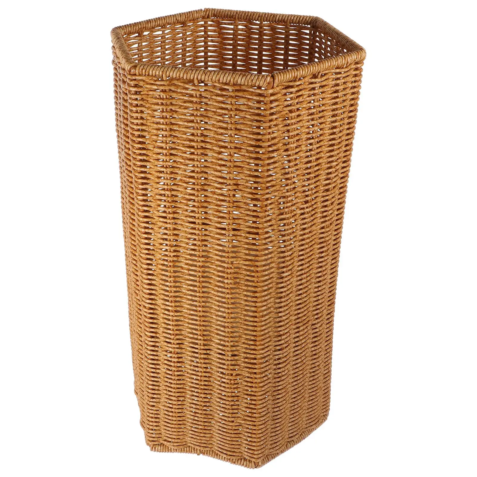 

Umbrella Storage Bucket Holder for Entryway Woven Stand Represent Indoor Plastic Rustic Rack Travel