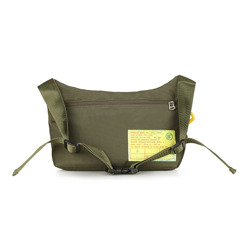 Sac de ceinture pour le Camping et le cyclisme, sac de poitrine pour les loisirs pour hommes, sac de messager tactique à une épaule, sac à fermeture multicouche