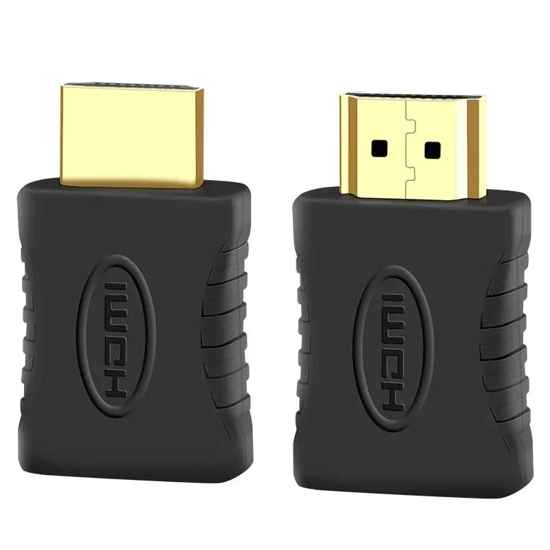 4k hdmi extensor fêmea para fêmea conversor extensão adaptador de áudio para monitor exibição portátil ps4/3 pc tv hdmi cabo extensão