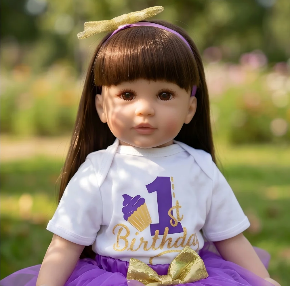 

0 Inch Reborn Baby Doll, Realistic Newborn Soft Vinyl Doll Toy,The Best Christmas Birthday Gift And Collectors,Ideal Gift for Children & Doll Lovers,Role-play and pretend play,Movable Limbs.
