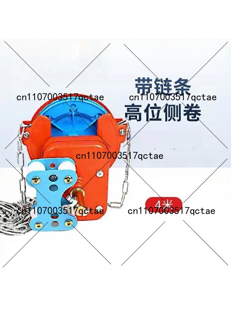 Heavy Duty Manual Roller Shutter Machine for Greenhouse Farm Roll Film Ventilator Accessories