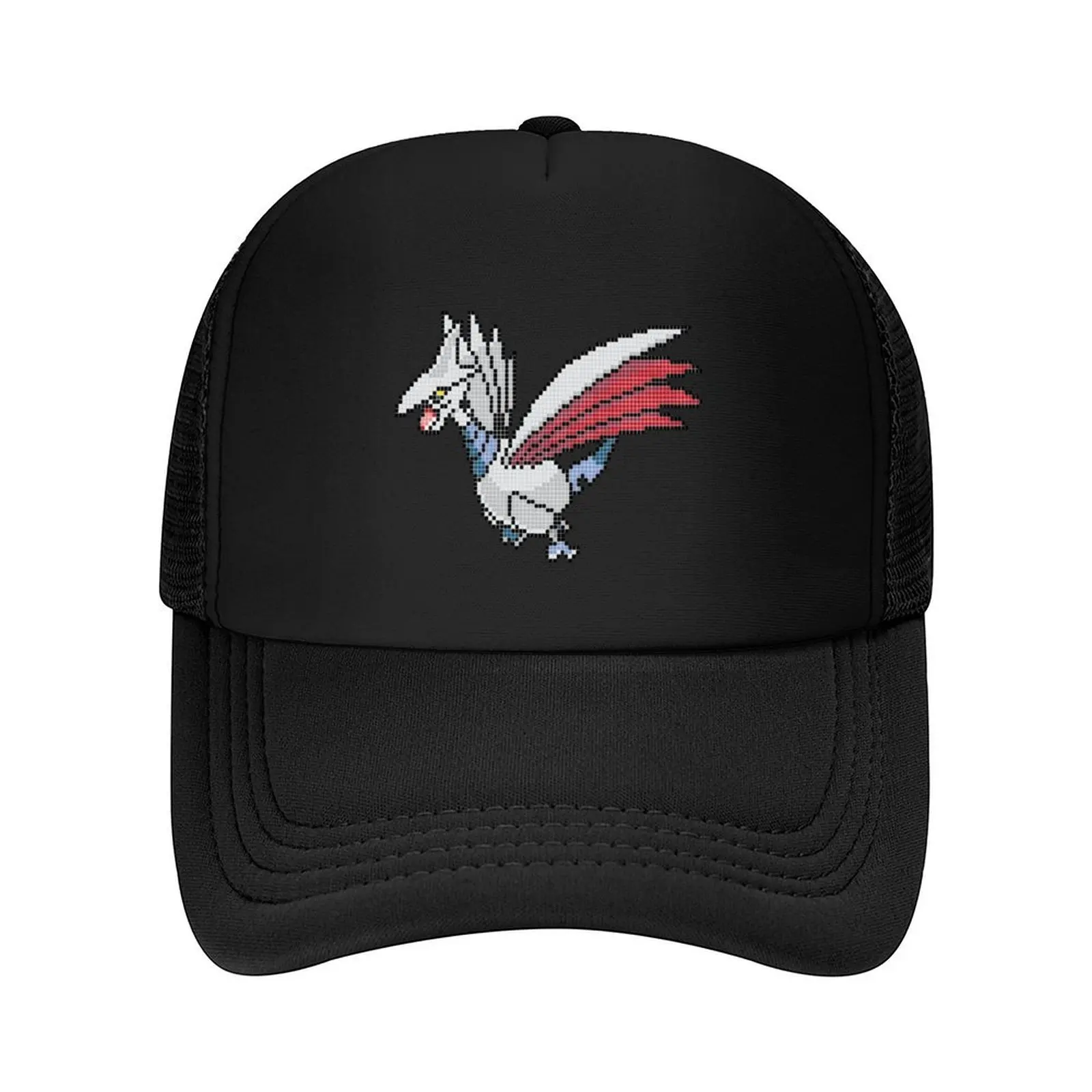 

Skarmory Pixel Art Baseball Cap Mountaineering Designer Hat Vintage Winter hat Women's Golf Wear Men's