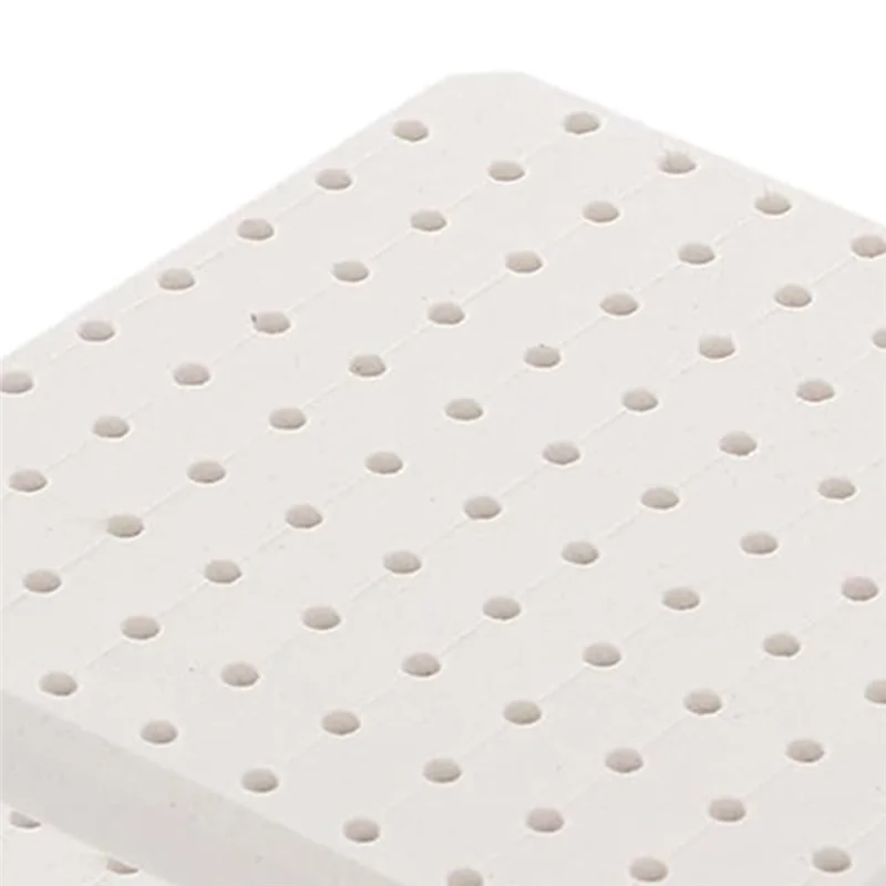 

ABKU-2 шт. огнеупорные подушечки, коврики для обжига керамики с 120 шт. опорными гвоздями для ходулей, многоразовые для любителей