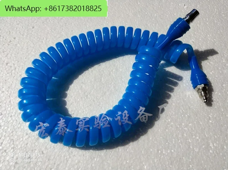 Medical high-pressure water gun spring hose endoscope cleaning gun nozzle anti-splash water four-point joint gun body