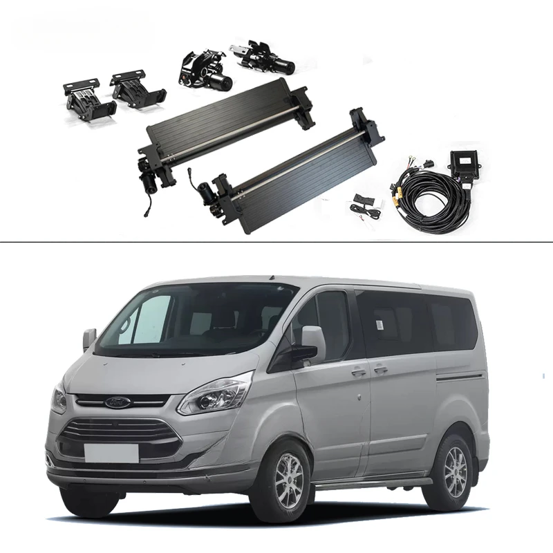 electric running board power deployable side steps retractable foot pedals car accessories for Ford Tourneo Custom