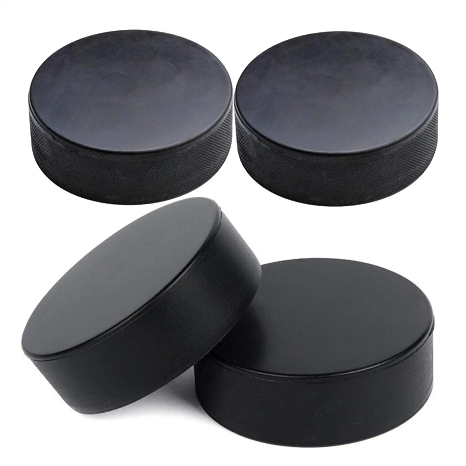 Street Hockey Puck Roller Ice Hockey Official Regulation Size 4X Diameter 3-inch Thickness 1-inch Training Equipment Indoor