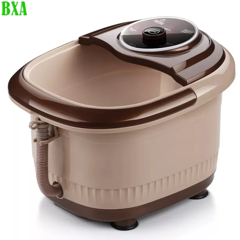 

Spa Foot Basin Massager With Bubble Heat 8 Massage Roller Pedicure Adjustable Temperature Foot Bath Massager For Feet Relax