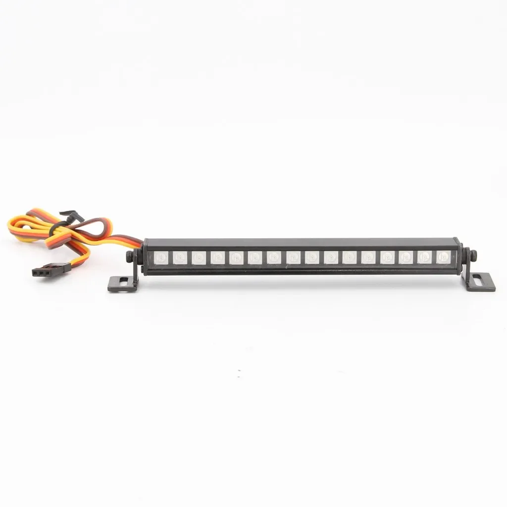 NEEBRC Metal 16LED Multi-Mode Roof Lamp Light Bar dla 1/10 RC Crawler Car Axial SCX10 90046 D90 Traxxas TRX-4 MN90 MN99