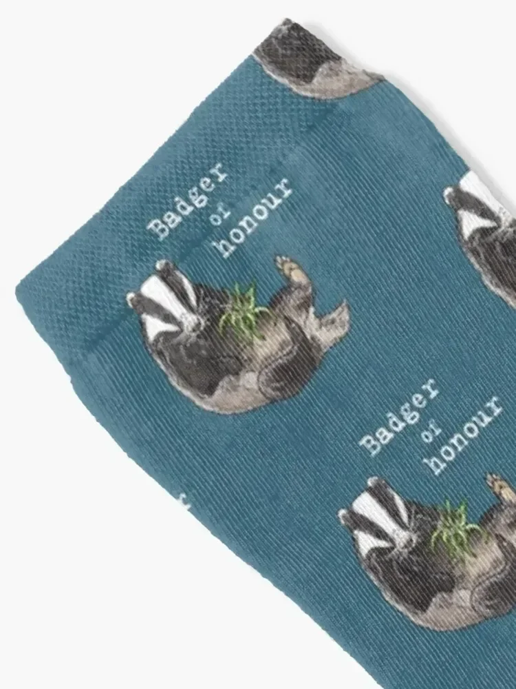 Badger - Animal series Socks loose Hiking boots funny sock Socks For Girls Men's