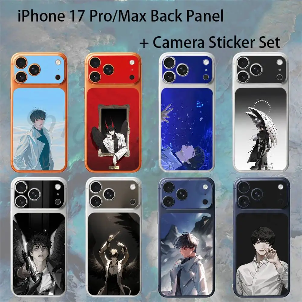 

Kim Dokja ORV For iPhone 17pro/pro Max Full body Back Cover Decal Skin Colorful Rear Protective Sticker Film