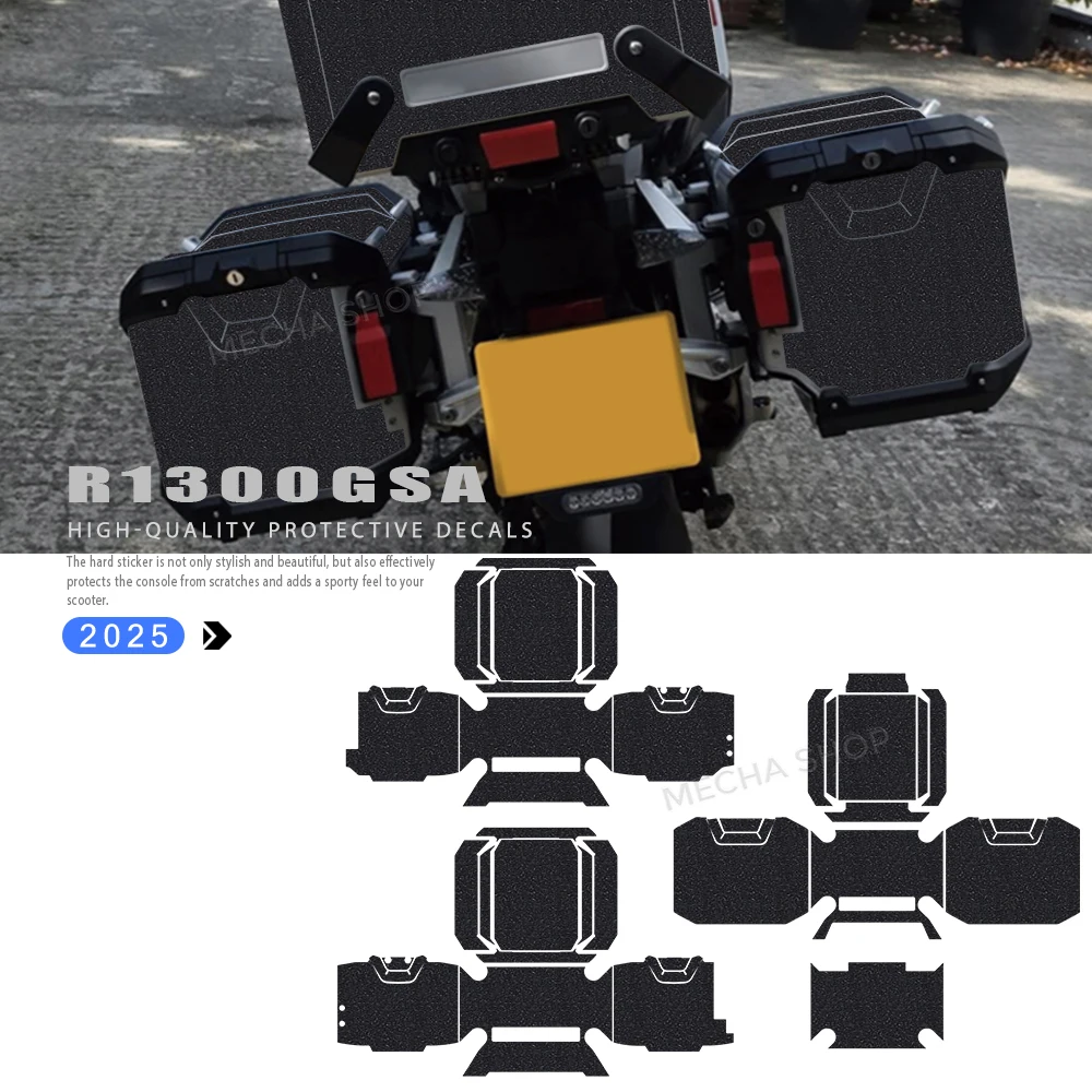 Top Side Suitcase Stickers Protective PEVA Frosted Anti-slip Sticker For R 1300 GS ADV 2024 2025-