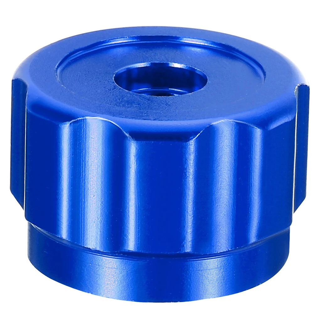 Maniglia della ruota rotonda maniglie del rubinetto manometri del collettore manopola accessori per condizionatori d'aria HVAC in lega di alluminio