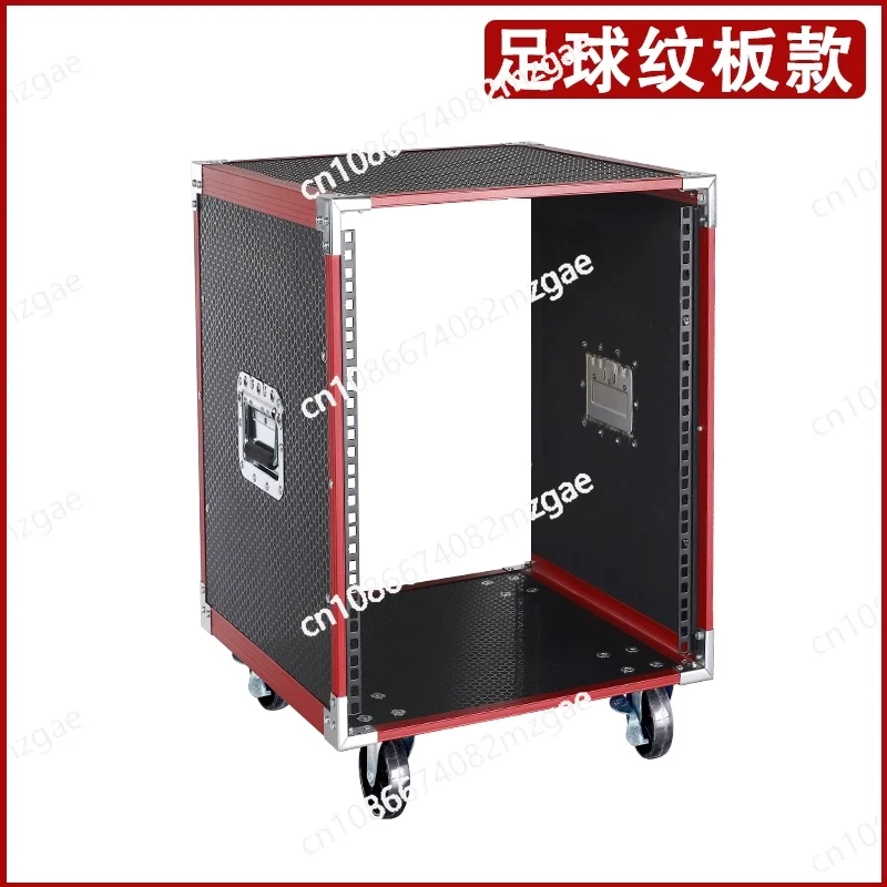 12U Power Amplifier Cabinet Home Air Case Audio Equipment Chassis Outdoor Mobile Audio Equipment Rack