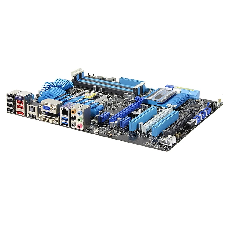 Usado para la placa base Intel Z68 P8Z68-V PRO original LGA 1155 DDR3 32GB USB2.0 USB3.0 SATA3 placa base de escritorio