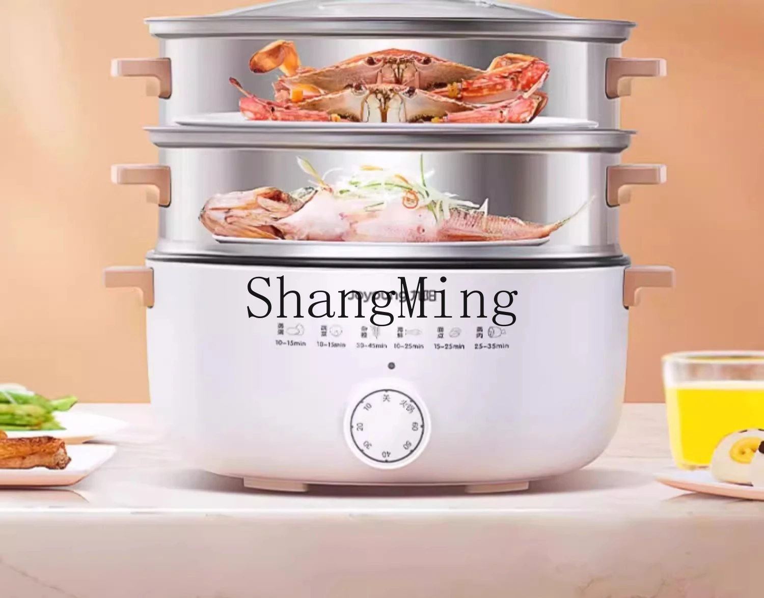 ZYY household multi-functional three-layer stainless steel large-capacity multi-layer small breakfast machine