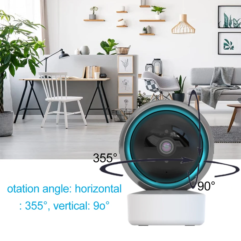 Wifi 1080P Camera Tuya Smart Life IP Camcorders Wireless Security Surveillance P2P HD Security Cam 2-Way Audio Baby Monitor New