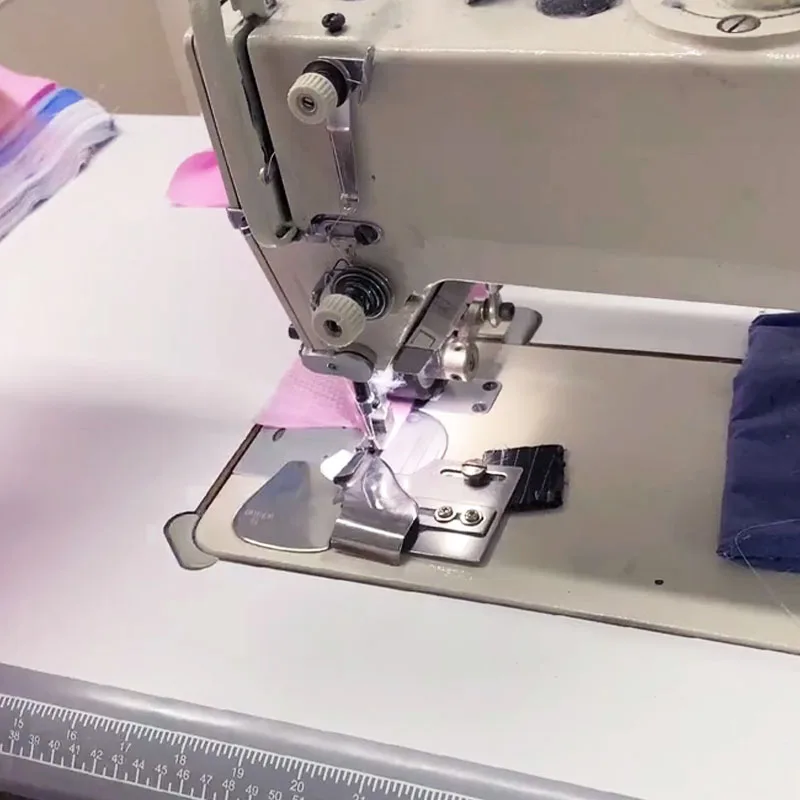 JUKI  Brother Sewing Machine Single Needle Back Yoke Attachment Upper Sleeve LAP SEAM FOLDER Patchwork Pull Cylinder Binde