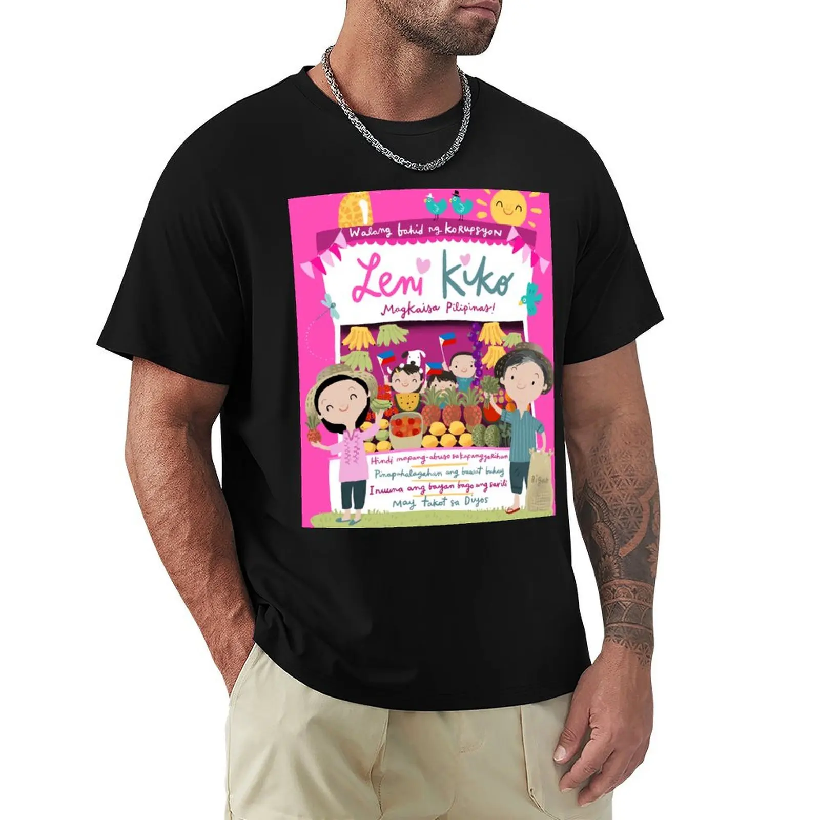 Tropang Gulay at Prutas T-Shirt Work Utility Casual Tee Shirt